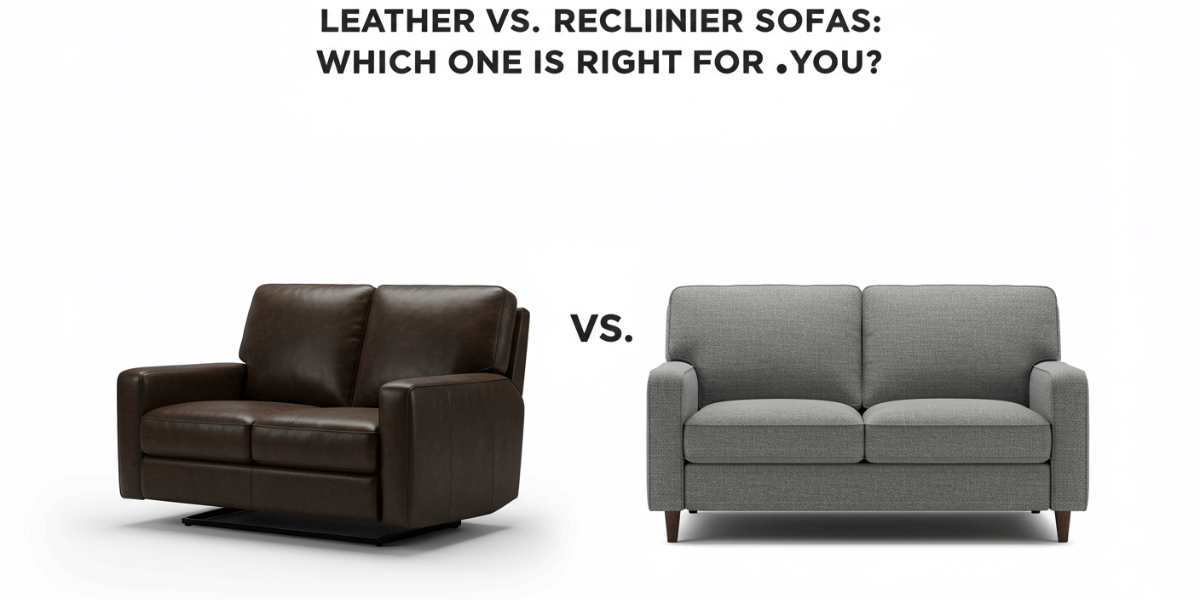 Leather vs. Fabric Recliner Sofas: Which One is Right for You?