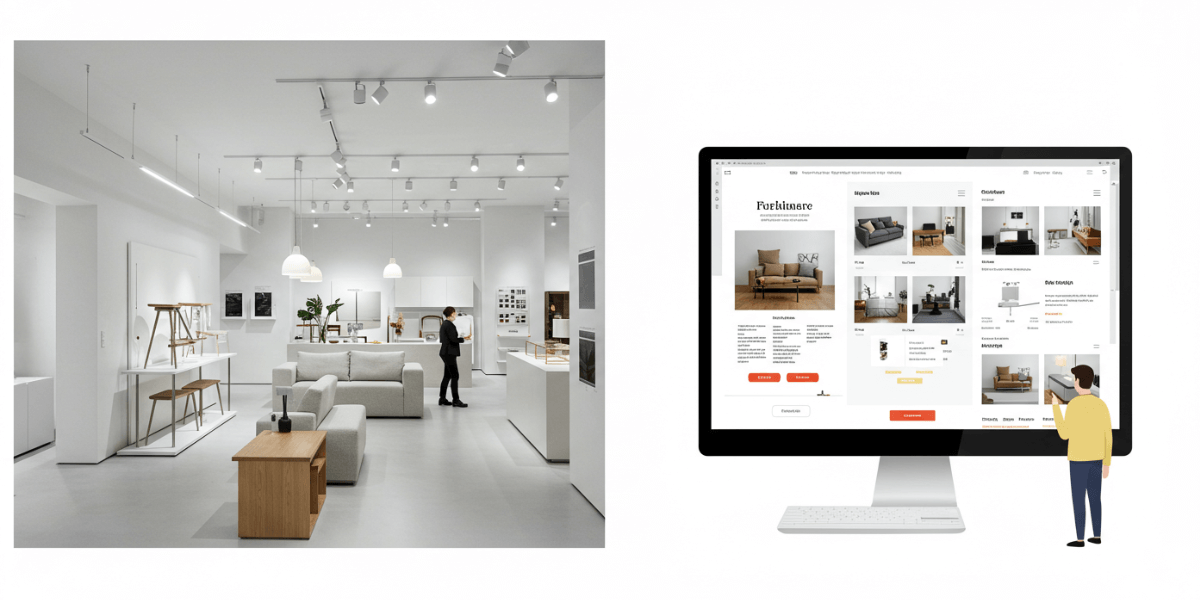 Furniture Stores vs. Online Shopping: Comparing the Pros and Cons of Each Experience