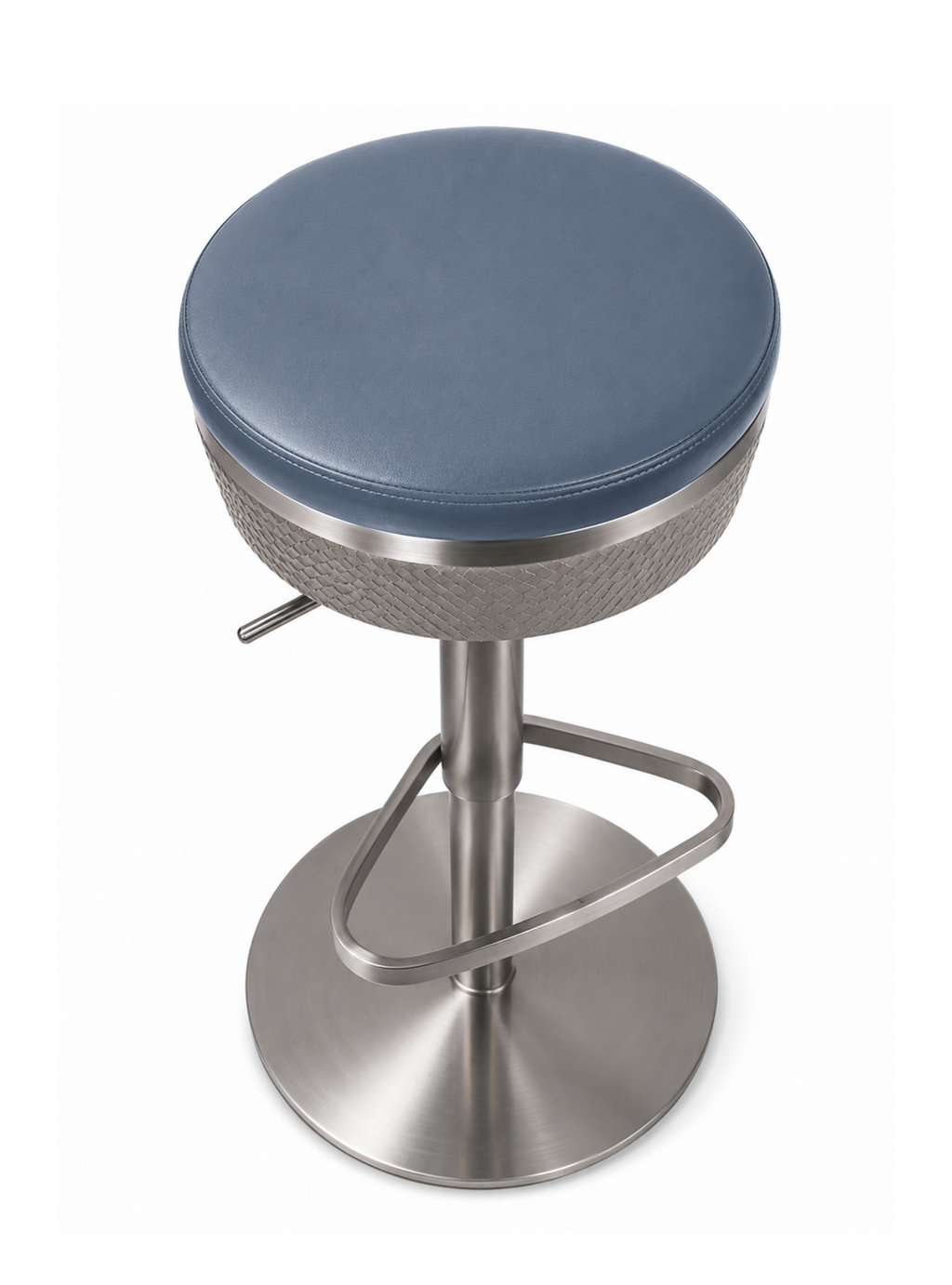 DKC12203-Q10Z bar stool – Silver