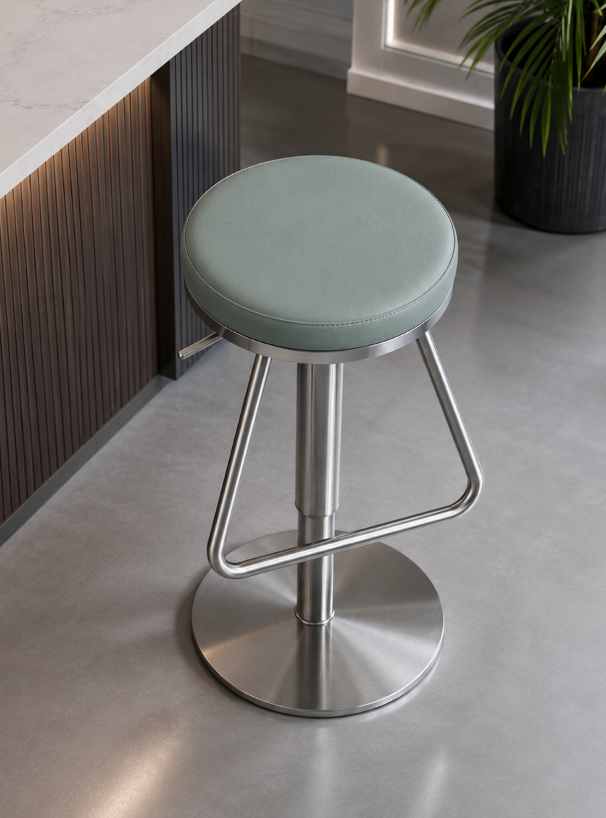 DKC12204-Q6Z bar stool – Silver