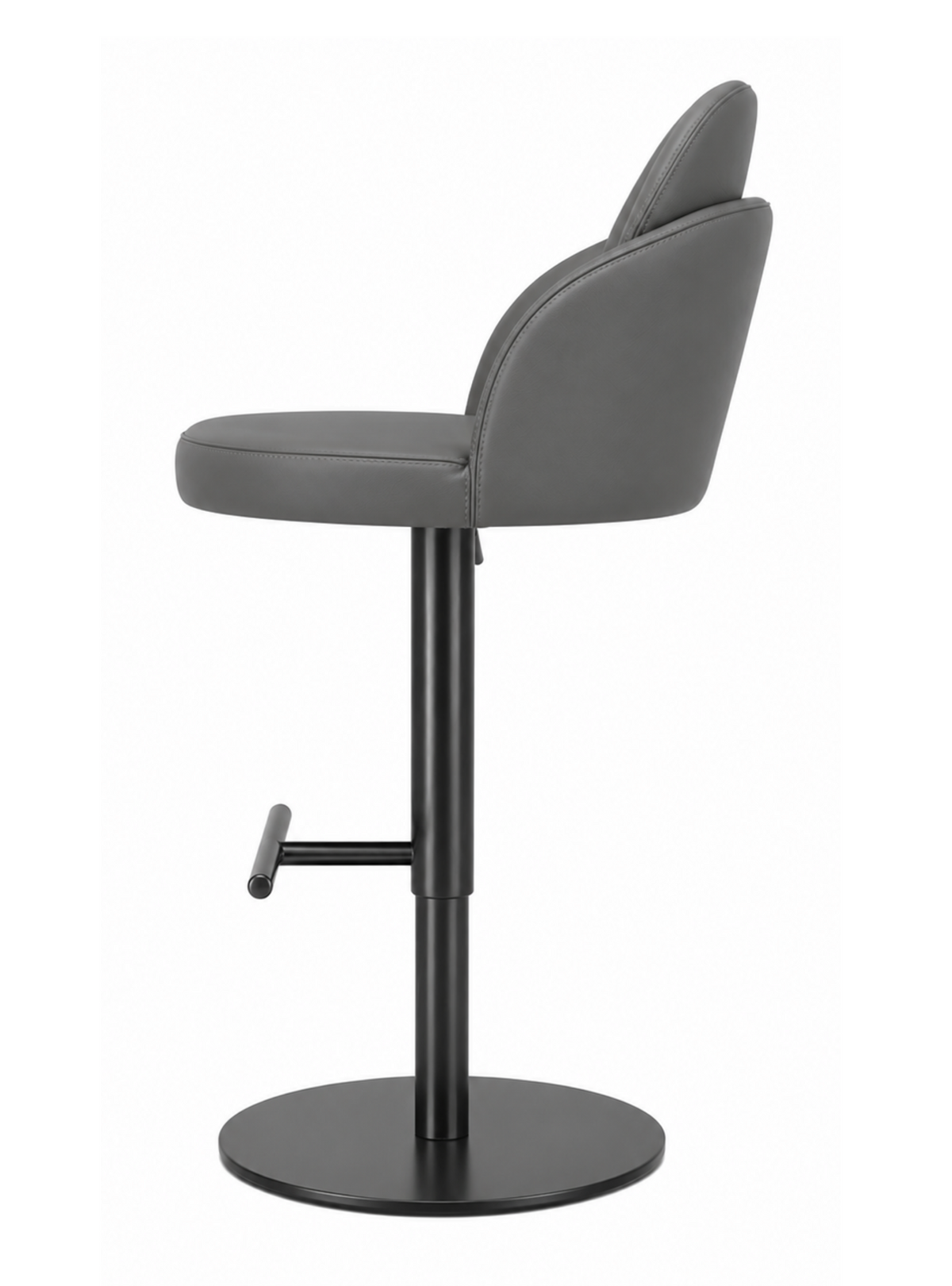 DKC12218A-57 bar stool – Black-Gray