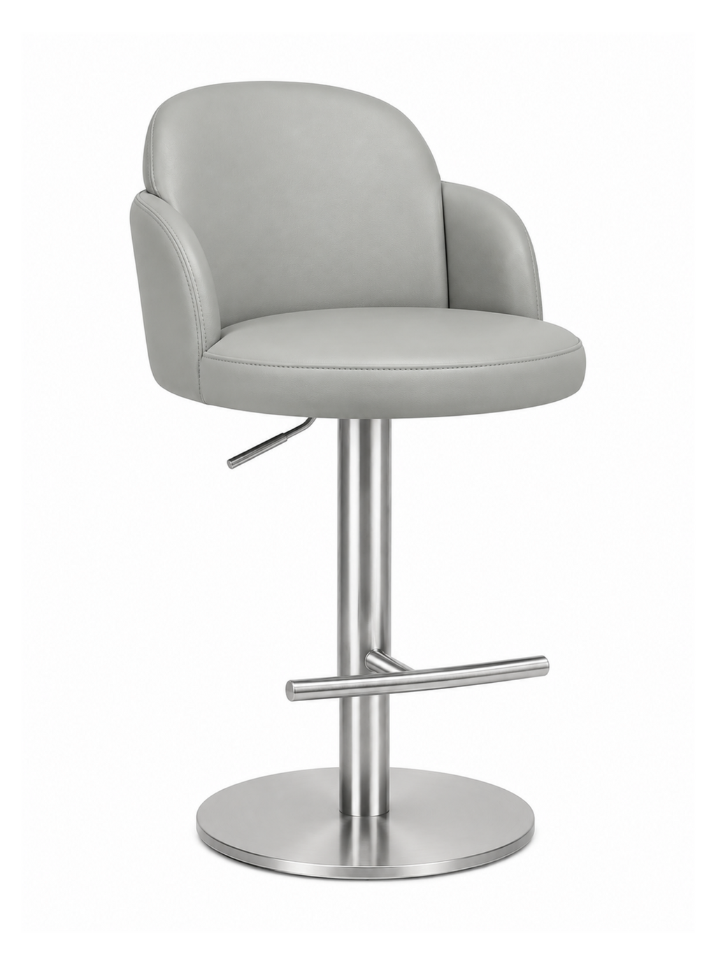DKC12218A-57 bar stool – Silver