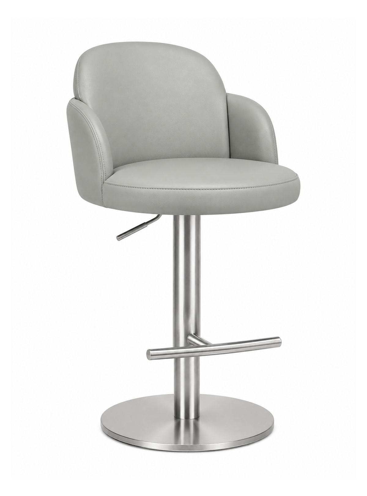 DKC12218A-57 bar stool – Silver