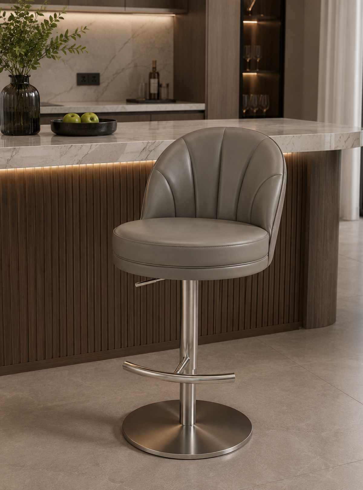DKC12218A-59 bar stool – Gold