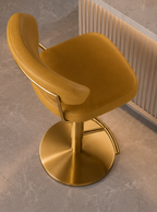 DKC12218A-930 bar stool – Gold