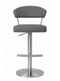 DKC12218A-930 bar stool – Silver