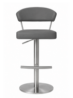 DKC12218A-930 bar stool – Silver