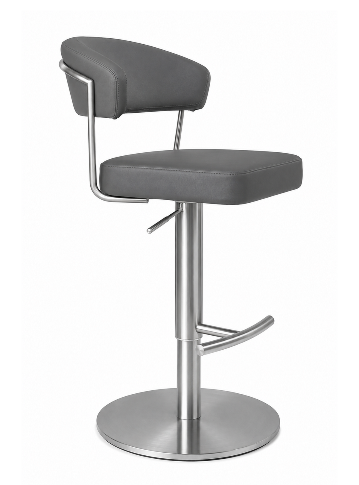 DKC12218A-930 bar stool – Silver