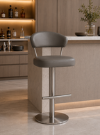 DKC12218A-930 bar stool – Silver
