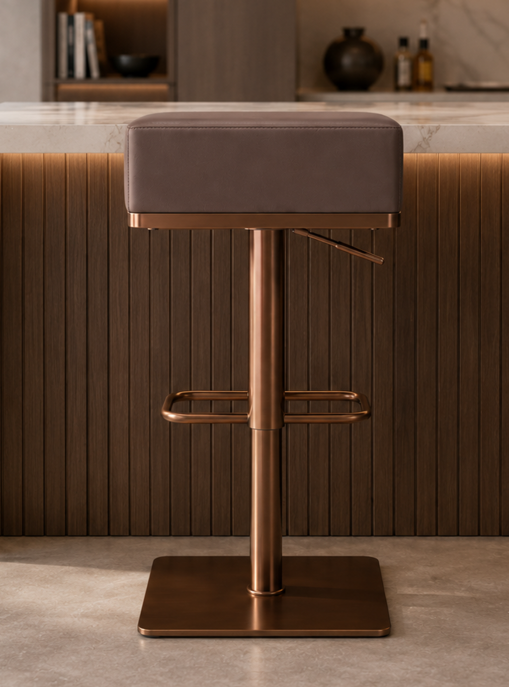DKC12426-X6Z bar stool – Rose Gold