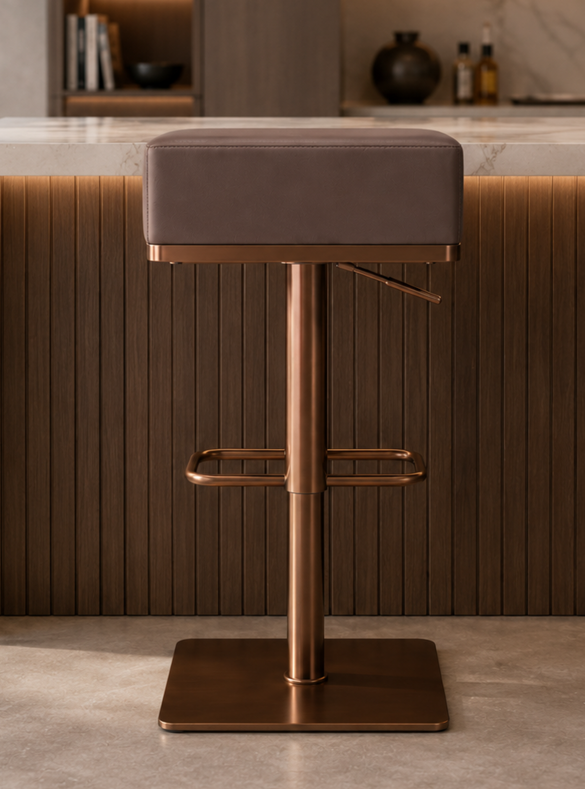 DKC12426-X6Z bar stool – Rose Gold