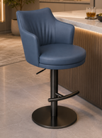 DKC12429-53 bar stool – Black-Gray – Round Base