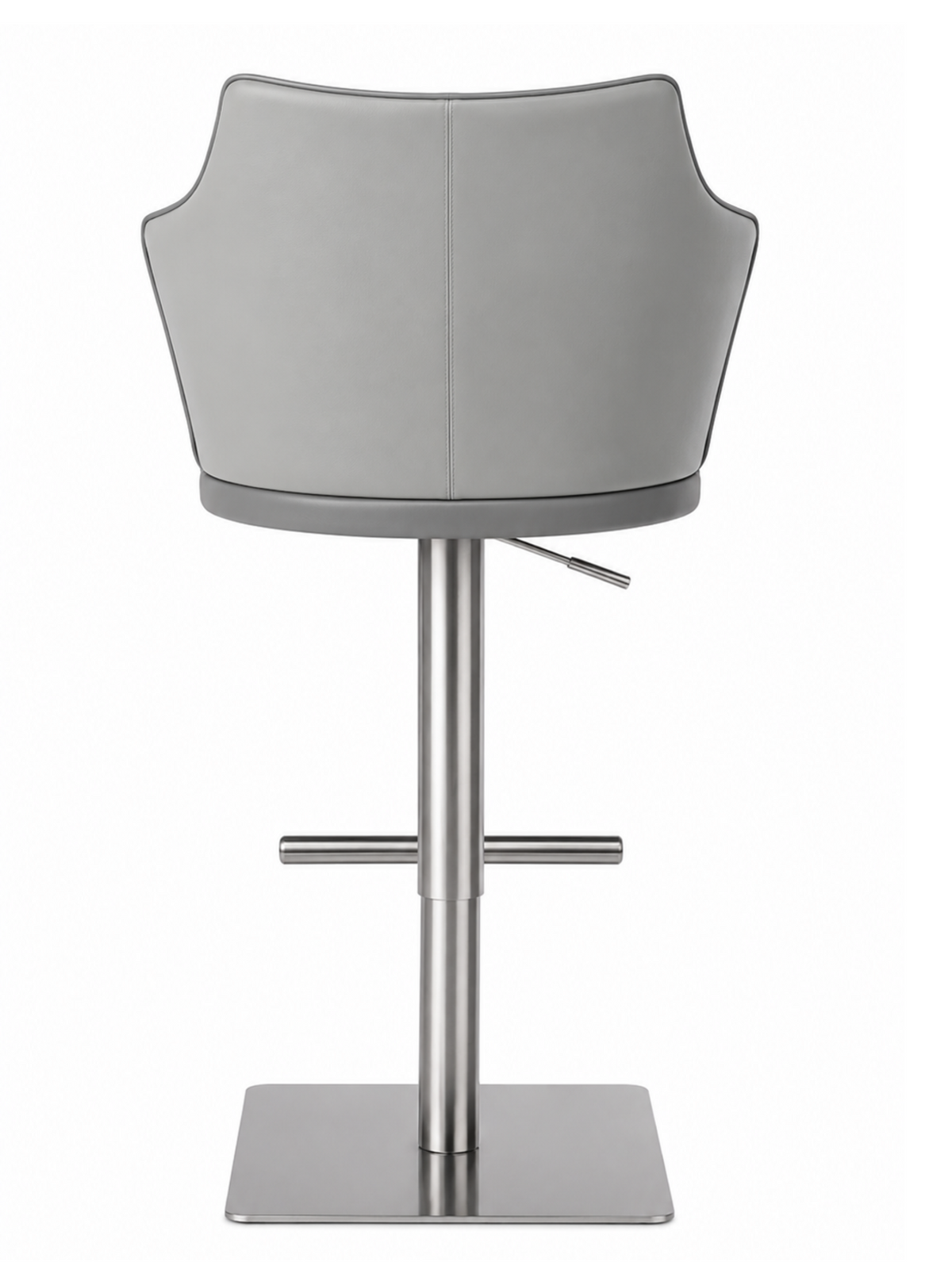 DKC12429-53 bar stool – Silver – Square Base