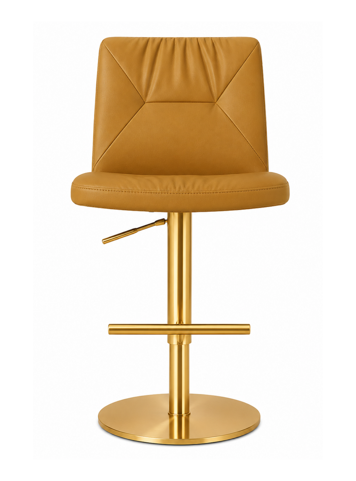 DKC12435-49 bar stool – Gold – Round Base