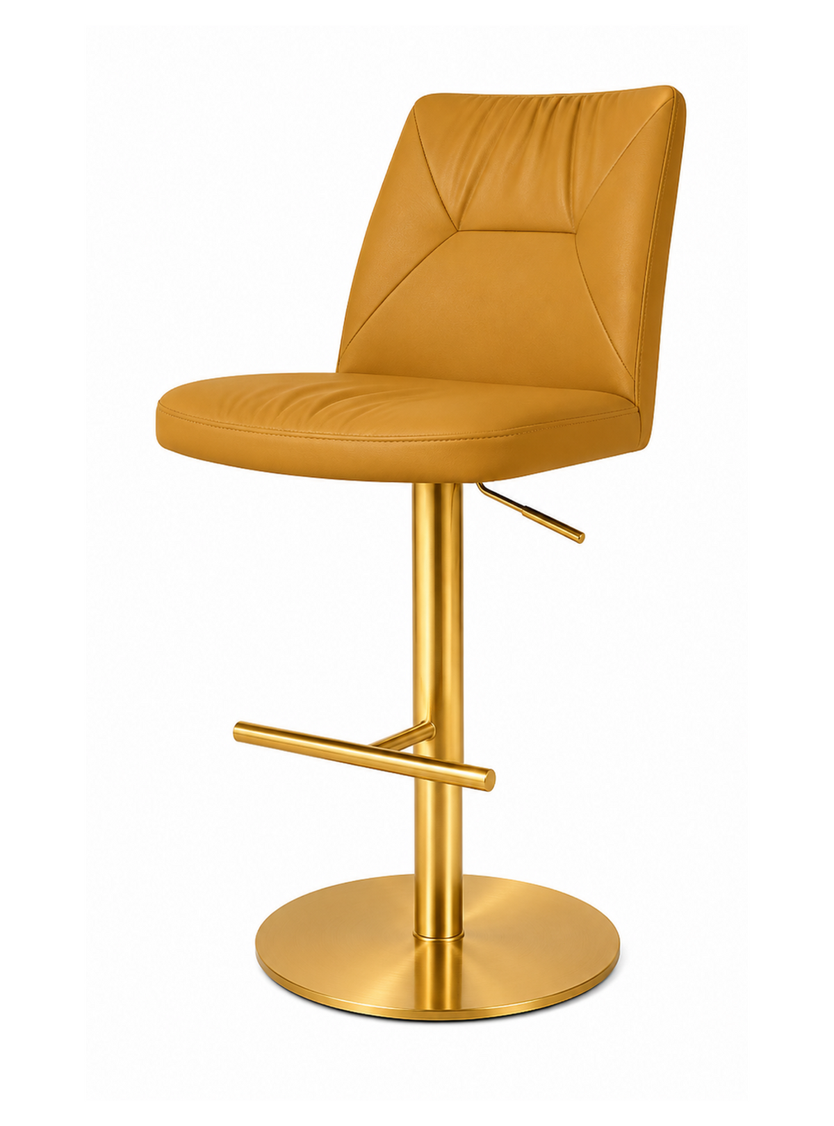 DKC12435-49 bar stool – Gold – Round Base