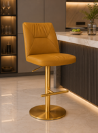 DKC12435-49 bar stool – Gold – Round Base