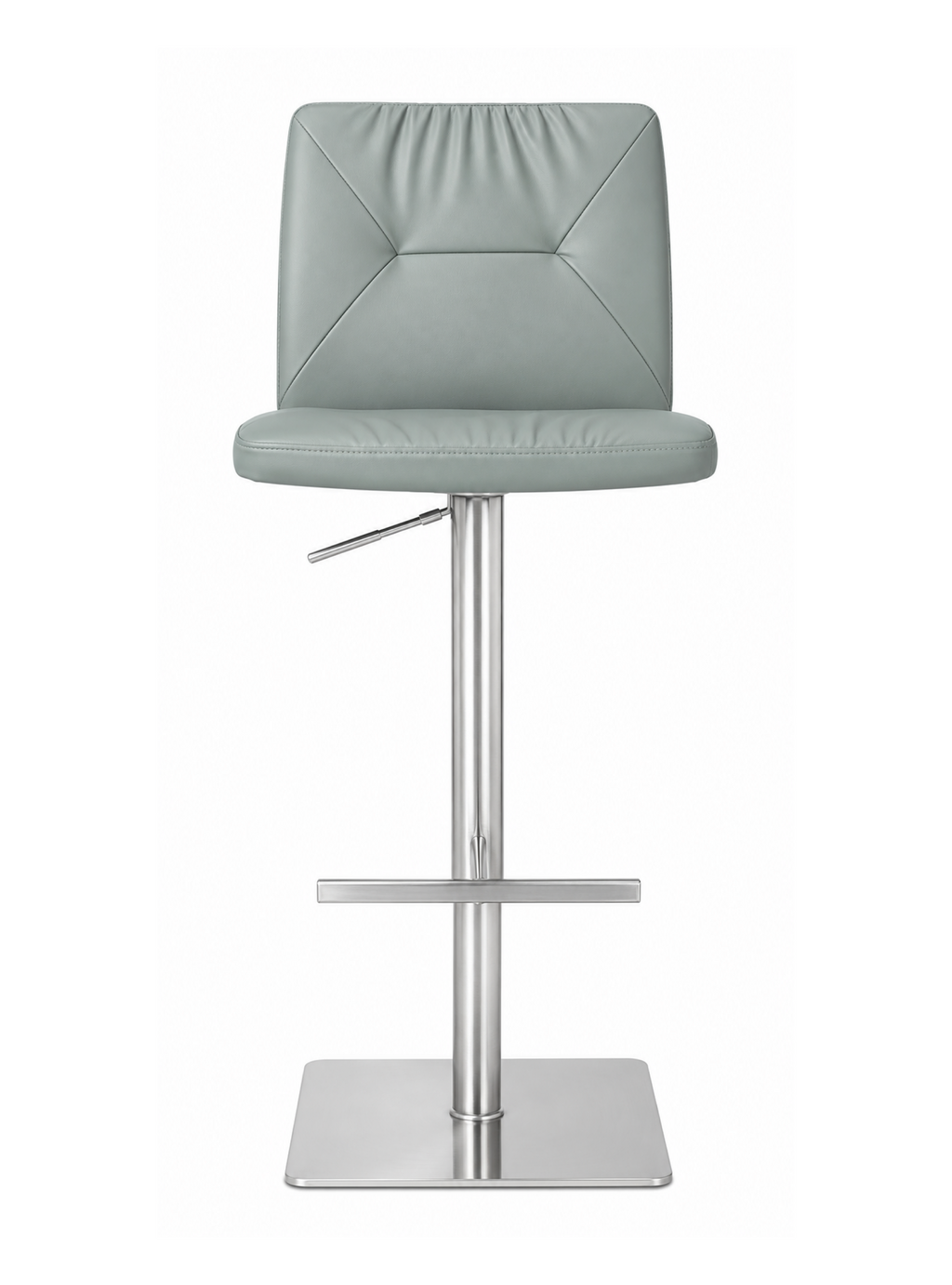 DKC12435-49 bar stool – Silver – Square Base