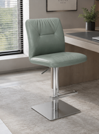 DKC12435-49 bar stool – Silver – Square Base