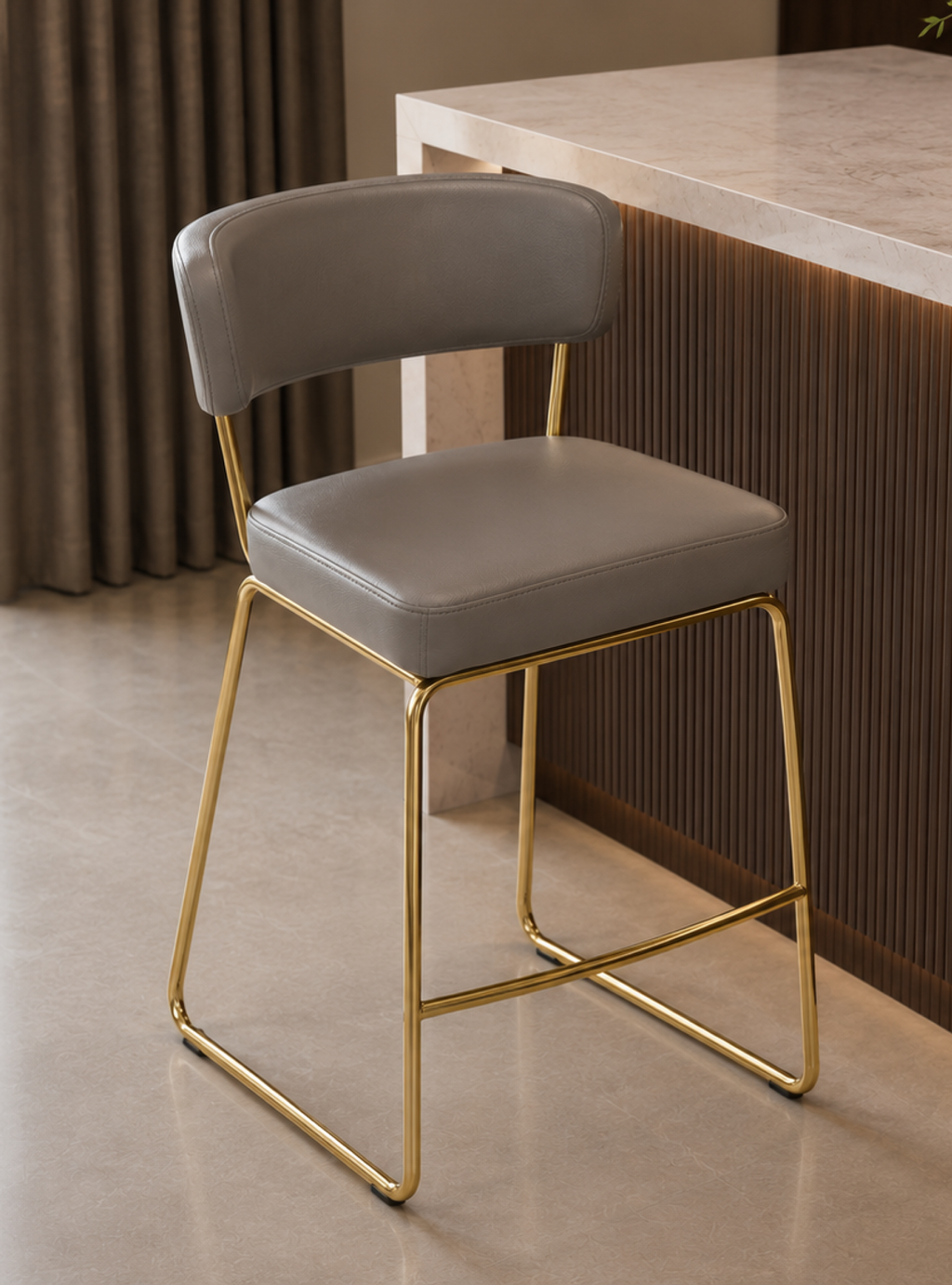 DKC12930 bar stool – Gold