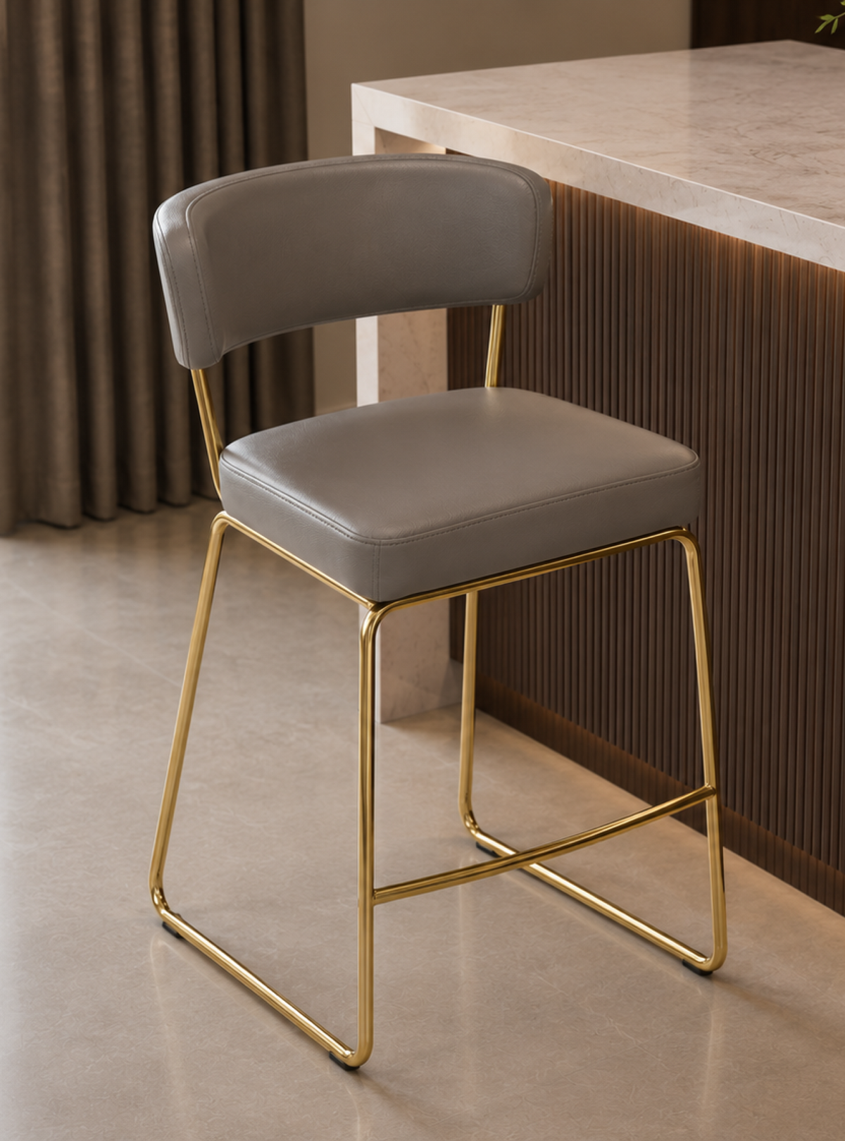DKC12930 bar stool – Gold
