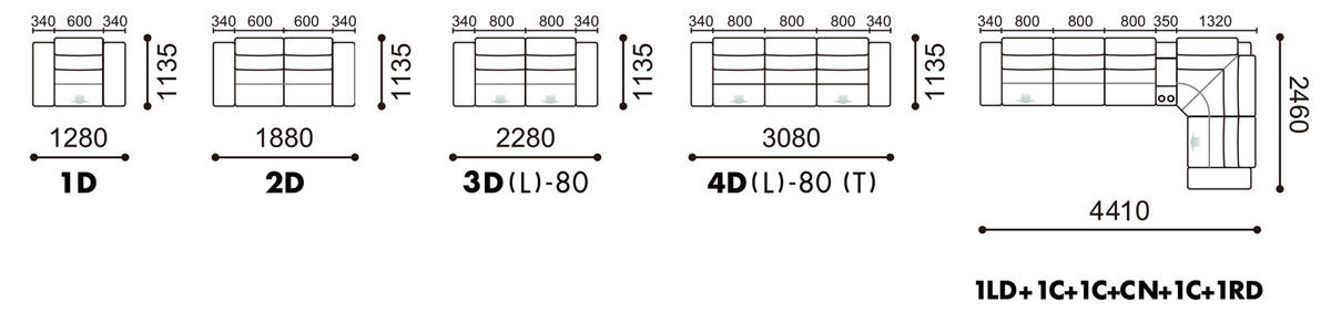 DNM12568 dimensions