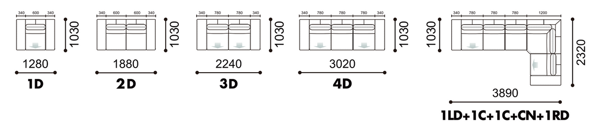DNM128558 dimensions