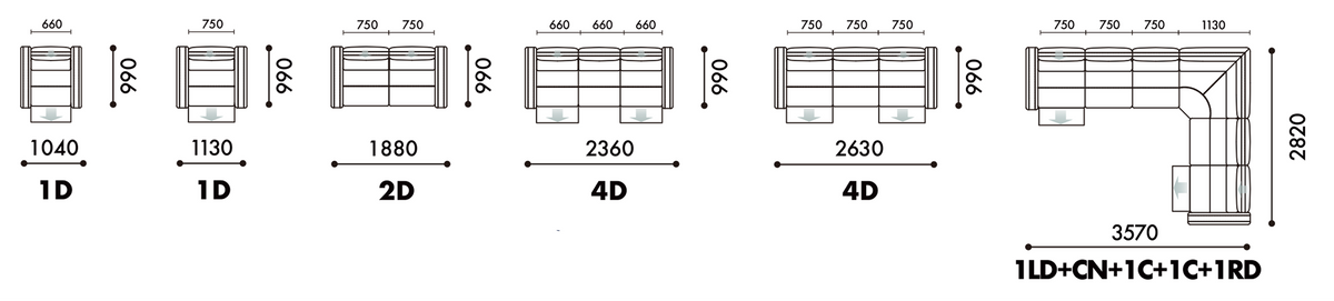 DNM1295 dimensions
